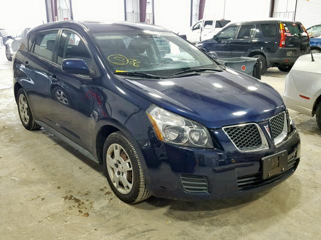 5Y2SP67099Z428333 - 2009 PONTIAC VIBE BLUE photo 1