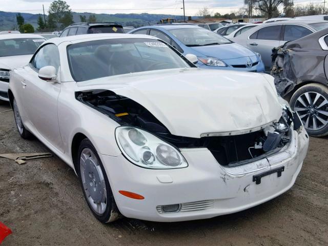 JTHFN48Y720022558 - 2002 LEXUS SC 430 WHITE photo 1