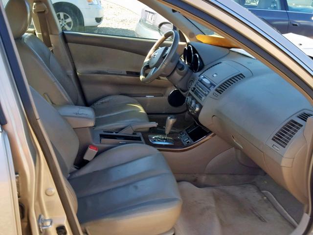 1N4BL11D65C293681 - 2005 NISSAN ALTIMA SE GOLD photo 5