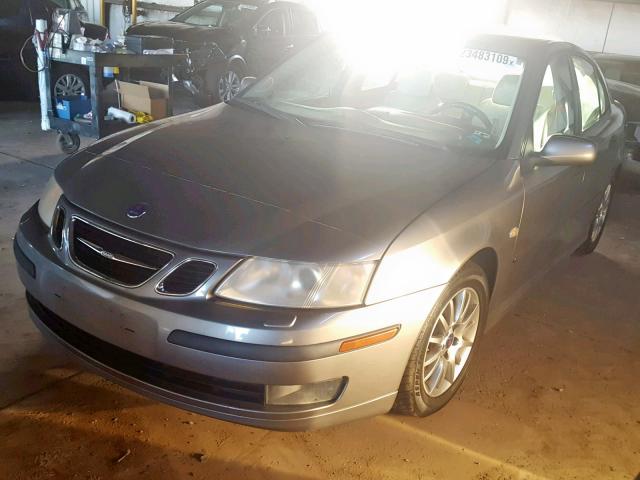 YS3FD49Y531036742 - 2003 SAAB 9-3 ARC GRAY photo 2