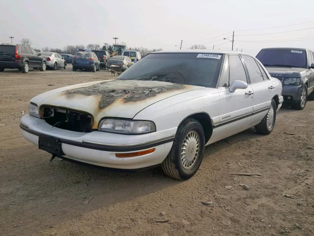 1G4HP52K7VH592883 - 1997 BUICK LESABRE CU WHITE photo 2