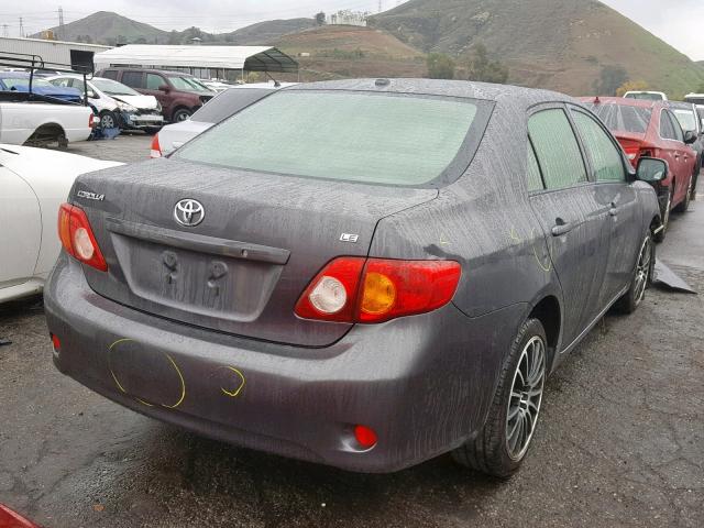 JTDBL40E49J009441 - 2009 TOYOTA COROLLA BA 灰色 照片 4