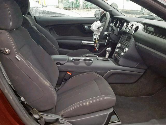 1FA6P8TH7J5182800 - 2018 FORD MUSTANG 勃艮第红 照片 5