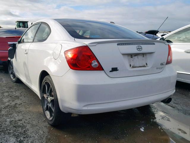 JTKDE177950020372 - 2005 TOYOTA SCION TC 白色 照片 3