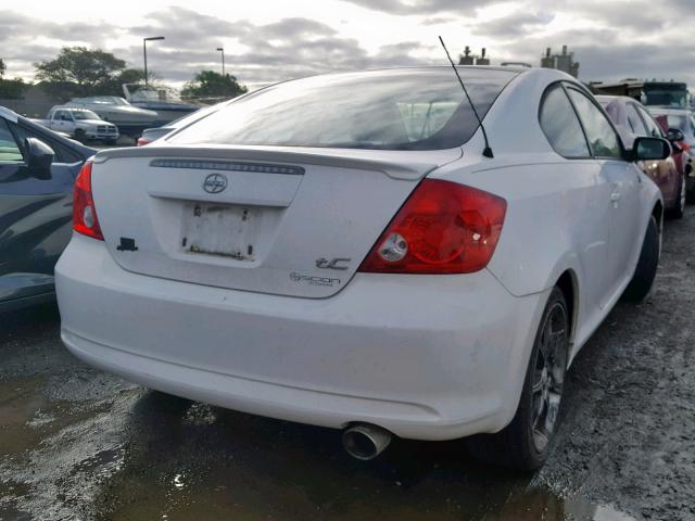 JTKDE177950020372 - 2005 TOYOTA SCION TC 白色 照片 4