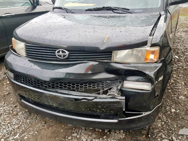 JTLKT324064103894 - 2006 TOYOTA SCION XB ნაცრისფერი ფოტო 9