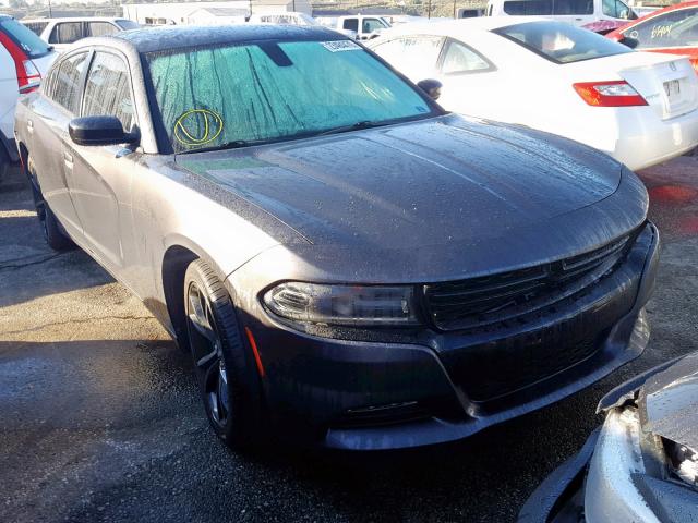 2C3CDXHG7GH307204 - 2016 DODGE CHARGER SX GRAY photo 1