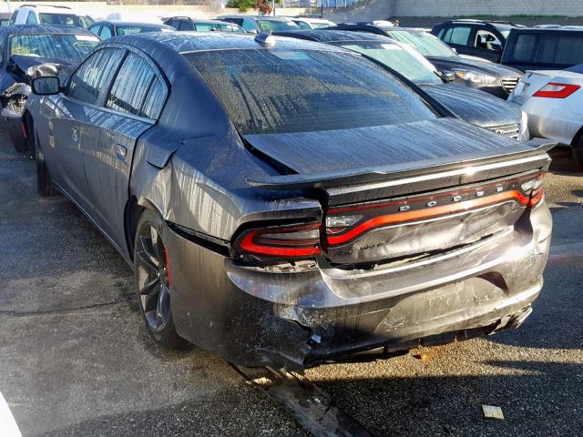 2C3CDXHG7GH307204 - 2016 DODGE CHARGER SX GRAY photo 3