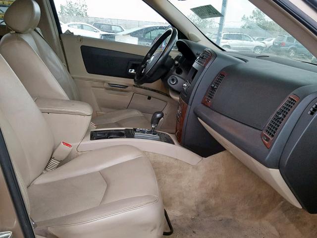 1GYEE637550185781 - 2005 CADILLAC SRX Թուխ լուսանկար 5