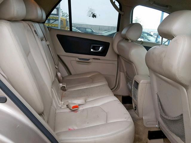 1GYEE637550185781 - 2005 CADILLAC SRX Թուխ լուսանկար 6