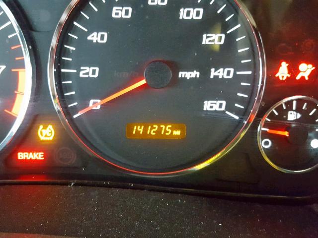 1GYEE637550185781 - 2005 CADILLAC SRX Թուխ լուսանկար 8