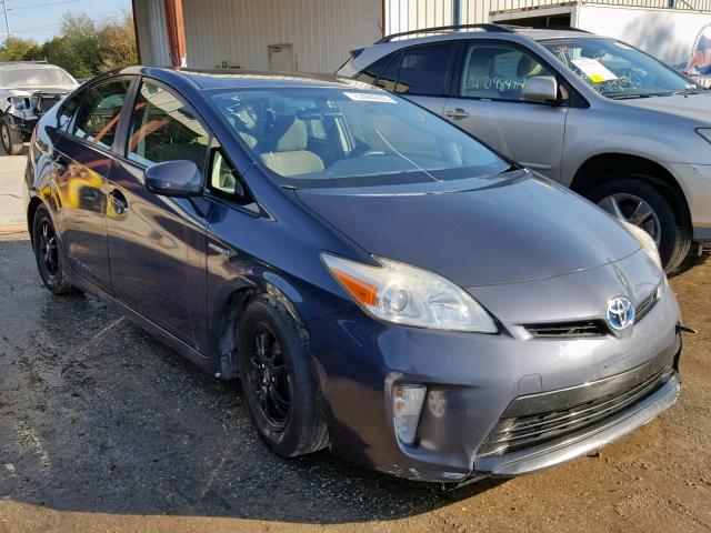 JTDKN3DU7C5418314 - 2012 TOYOTA PRIUS CHARCOAL photo 1