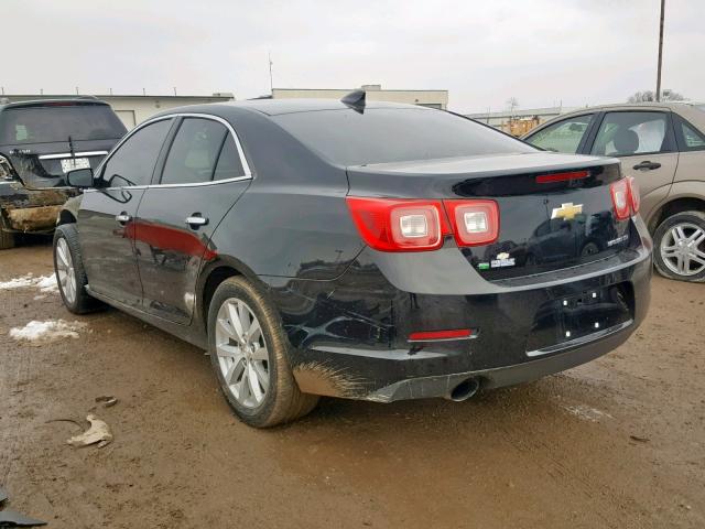 1G11E5SAXGU110493 - 2016 CHEVROLET MALIBU LIM BLACK photo 3