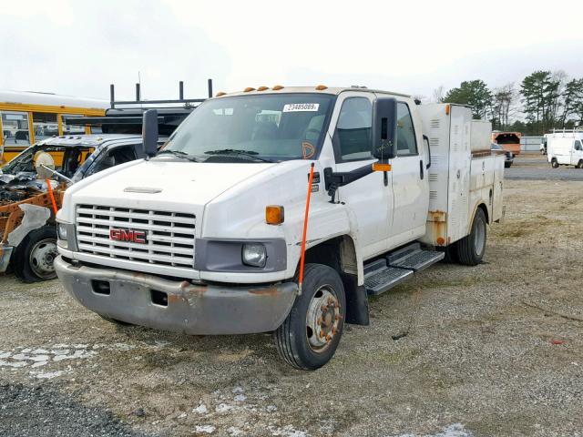 1GDE4E1225F518778 - 2005 GMC C4500 C4E0 Ақ фото 2