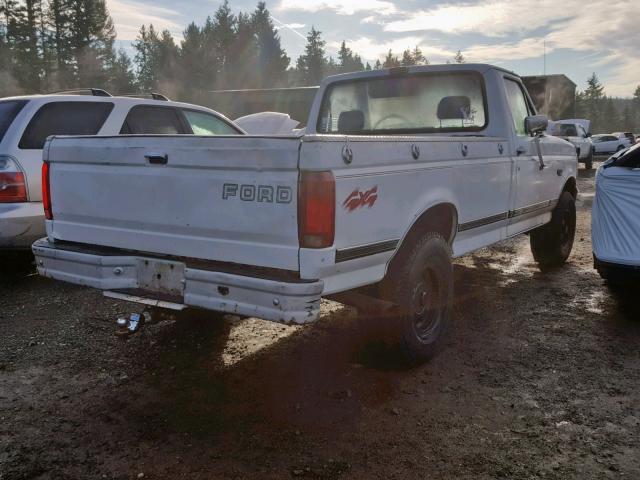 1FTEF14N7NLA69273 - 1992 FORD F150 WHITE photo 4