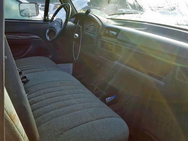 1FTEF14N7NLA69273 - 1992 FORD F150 WHITE photo 5