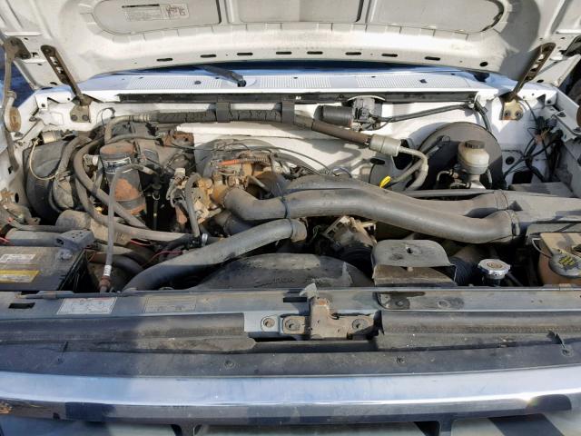 1FTEF14N7NLA69273 - 1992 FORD F150 WHITE photo 7