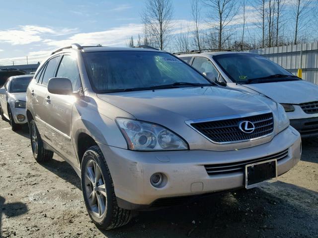 JTJHW31U460036624 - 2006 LEXUS RX 400 BEIGE photo 1