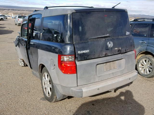 5J6YH28513L002070 - 2003 HONDA ELEMENT EX BLACK photo 3