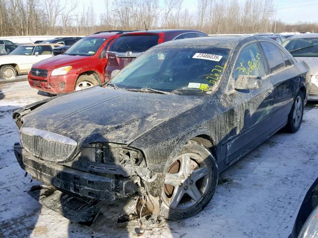 1LNHM86S32Y709942 - 2002 LINCOLN LS BLACK photo 2