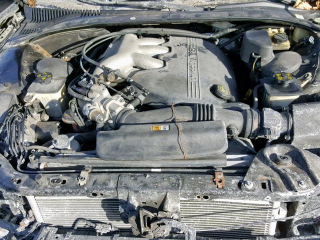 1LNHM86S32Y709942 - 2002 LINCOLN LS BLACK photo 7