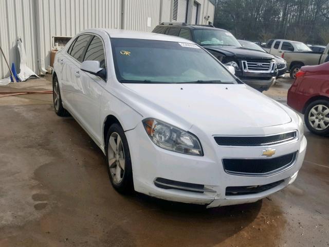 1G1ZC5EU0BF181522 - 2011 CHEVROLET MALIBU 1LT WHITE photo 1