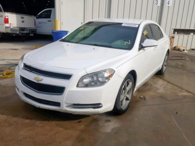 1G1ZC5EU0BF181522 - 2011 CHEVROLET MALIBU 1LT WHITE photo 2