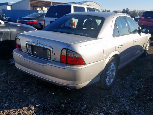1LNHM87AX3Y699546 - 2003 LINCOLN LS SILVER photo 4