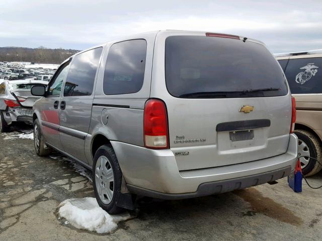 1GNDV23W87D177596 - 2007 CHEVROLET UPLANDER L 银色 照片 3
