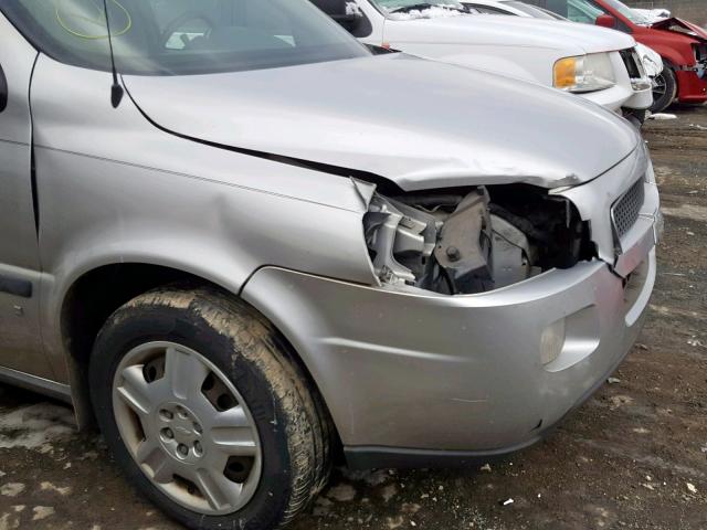 1GNDV23W87D177596 - 2007 CHEVROLET UPLANDER L 银色 照片 9