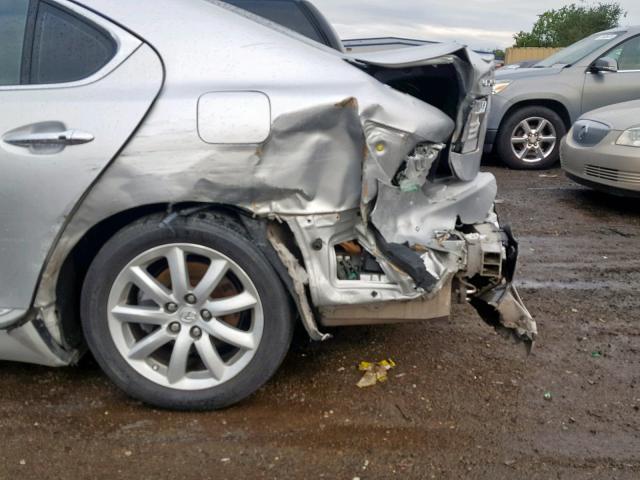 JTHGL46FX75017957 - 2007 LEXUS LS 460L SILVER photo 9