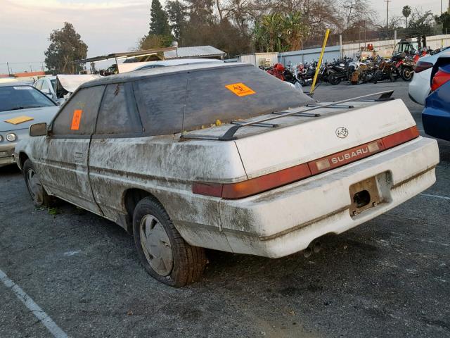 JF1AX9426JH316544 - 1988 SUBARU XT6 WHITE photo 3