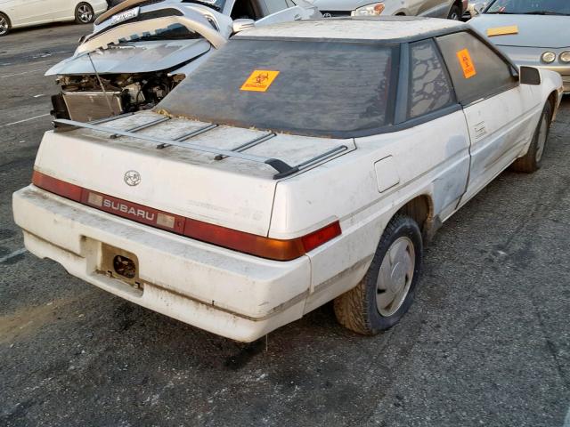 JF1AX9426JH316544 - 1988 SUBARU XT6 WHITE photo 4