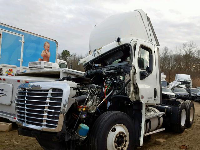 1FUJGEDV1DSBV1017 - 2013 FREIGHTLINER CASCADIA 1 WHITE photo 2