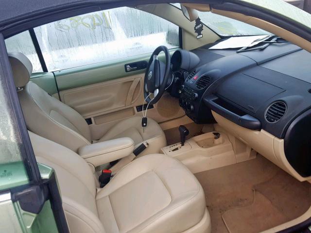 3VWRG31Y87M413636 - 2007 VOLKSWAGEN NEW BEETLE Yaşıl foto 5