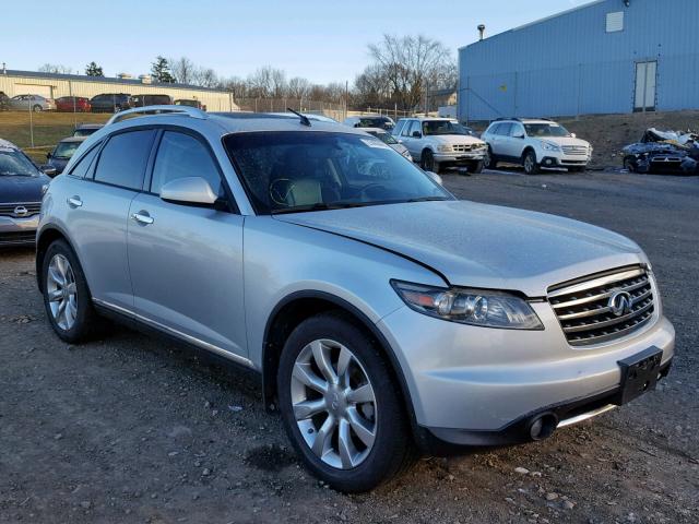 JNRAS08W26X207139 - 2006 INFINITI FX35 ვერცხლისფერი ფოტო 1