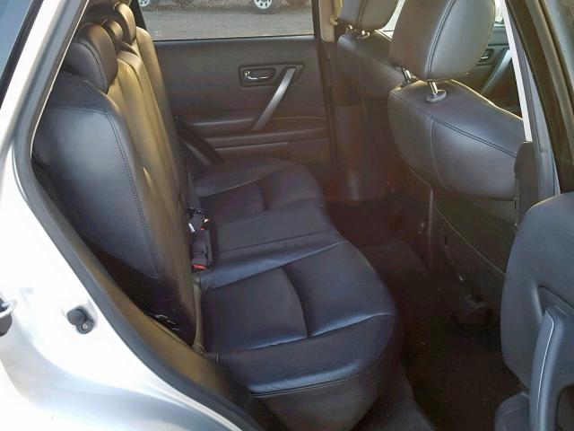 JNRAS08W26X207139 - 2006 INFINITI FX35 ვერცხლისფერი ფოტო 6