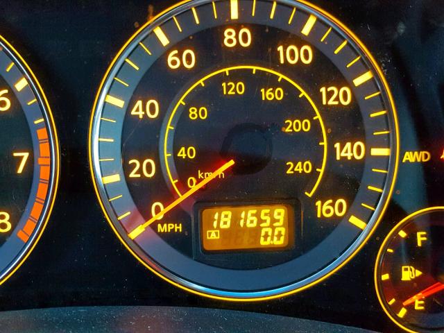 JNRAS08W26X207139 - 2006 INFINITI FX35 ვერცხლისფერი ფოტო 8