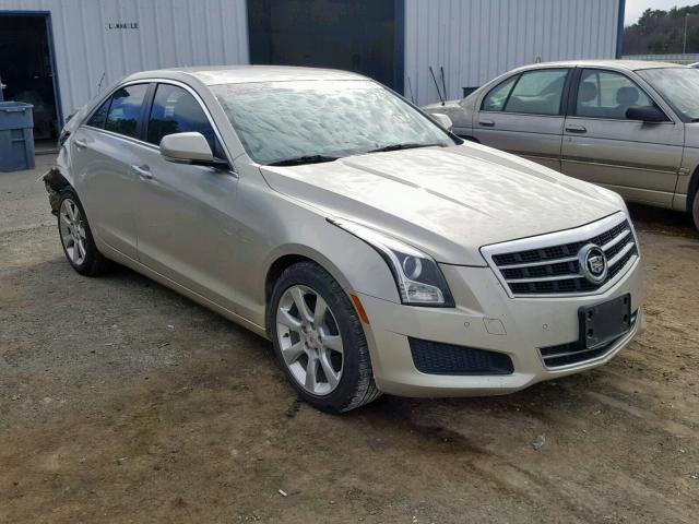 1G6AB5RX0D0147228 - 2013 CADILLAC ATS LUXURY TAN photo 1