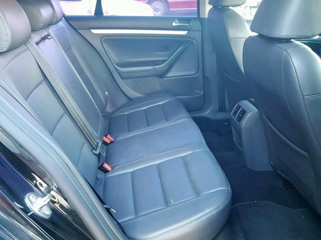 3VWRM71K69M123586 - 2009 VOLKSWAGEN JETTA SE 黑色 照片 6