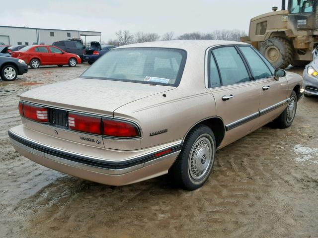 1G4HP53L1PH542751 - 1993 BUICK LESABRE CU GOLD photo 4