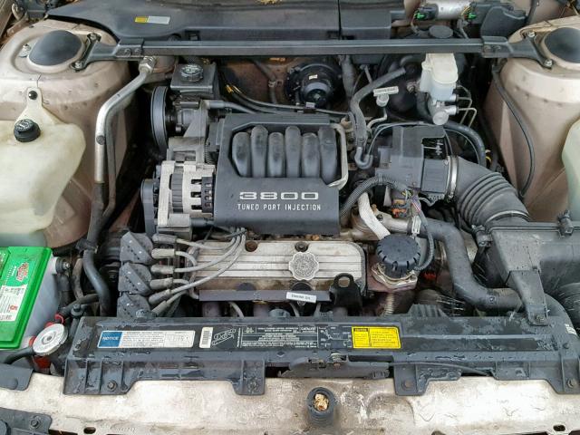 1G4HP53L1PH542751 - 1993 BUICK LESABRE CU GOLD photo 7