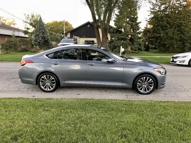 KMHGN4JESHU175963 - 2017 GENESIS G80 BASE GRAY photo 1