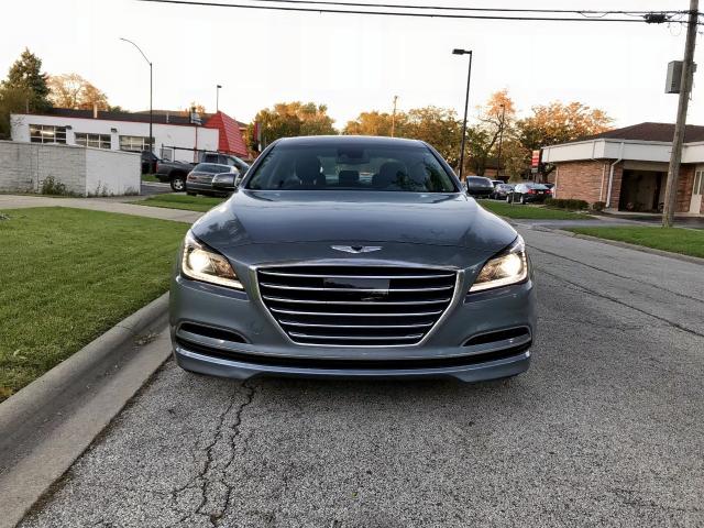 KMHGN4JESHU175963 - 2017 GENESIS G80 BASE GRAY photo 2