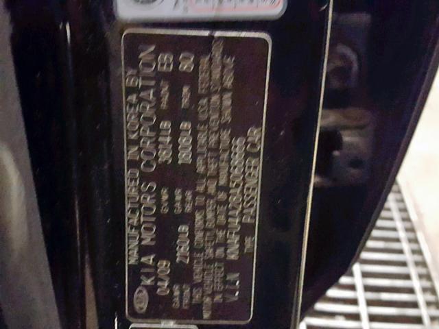 KNAFU4A28A5068666 - 2010 KIA FORTE EX Qara foto 10