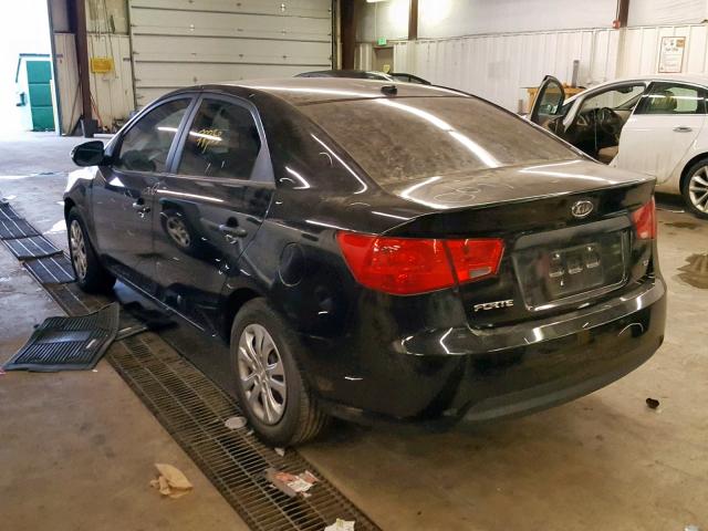 KNAFU4A28A5068666 - 2010 KIA FORTE EX Qara foto 3