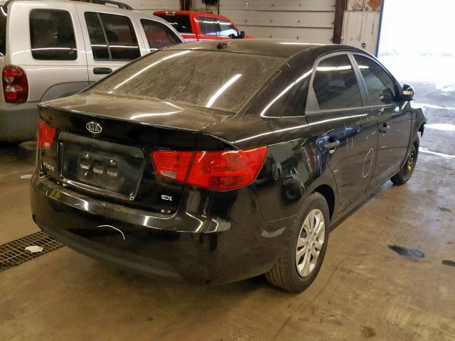 KNAFU4A28A5068666 - 2010 KIA FORTE EX Qara foto 4