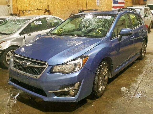 JF1GPAT68F8277978 - 2015 SUBARU IMPREZA SP BLUE photo 2