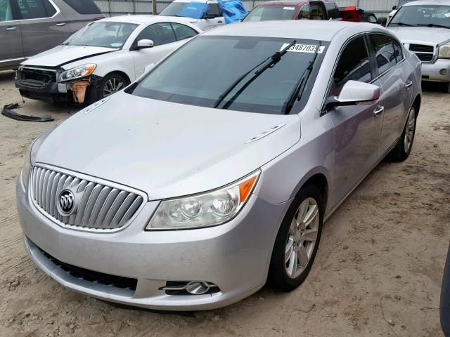 1G4GE5E3XCF178463 - 2012 BUICK LACROSSE P SILVER photo 2