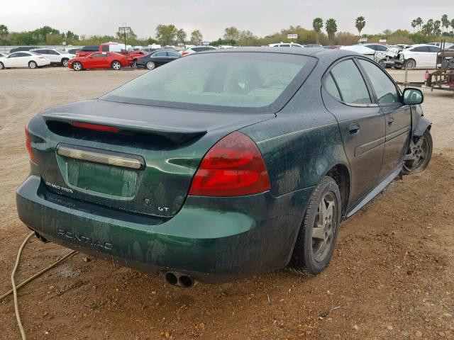 2G2WS522041166775 - 2004 PONTIAC GRAND PRIX GREEN photo 4